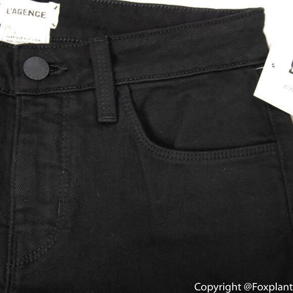 NEW L'AGENCE jeans, black, 25 - Picture 13 of 14